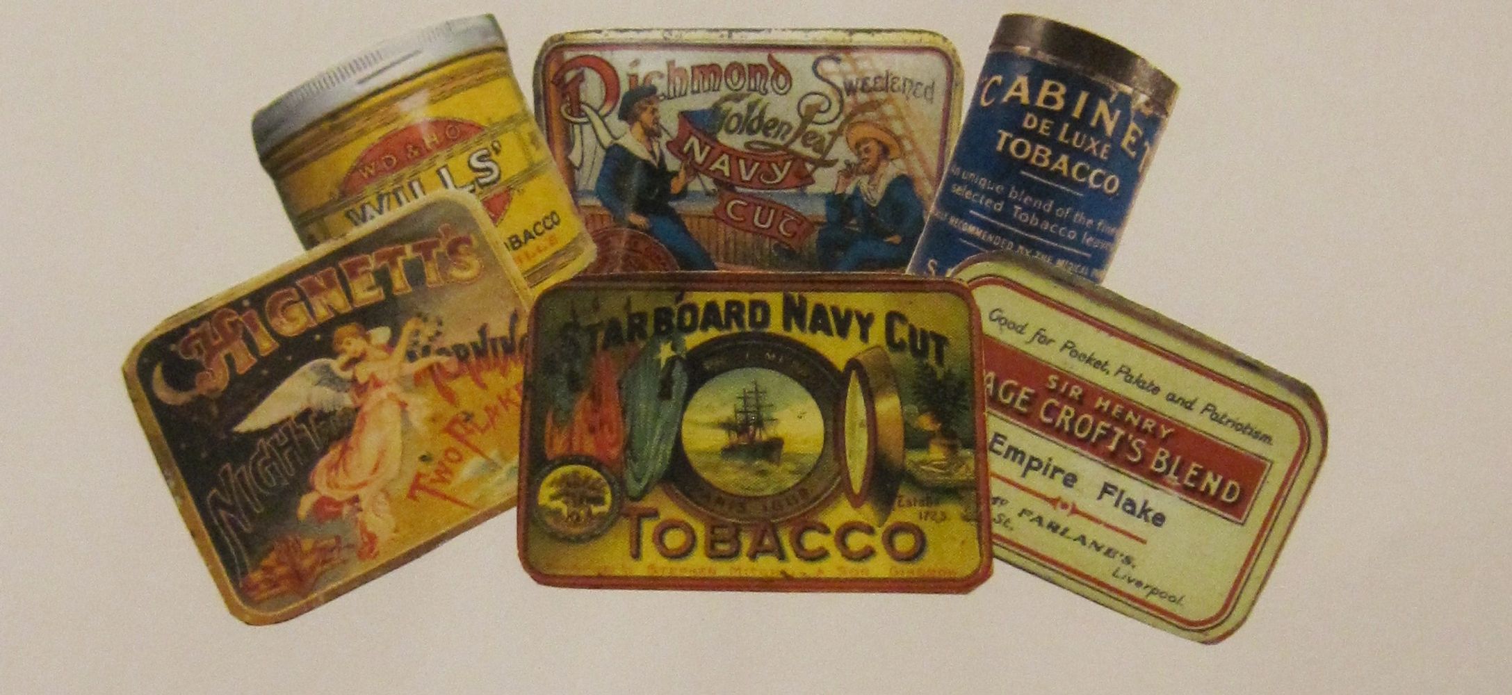 Tobacco Collectibles Tobacco Collectibles, Tobacciana, Old Tins, cigarette packets